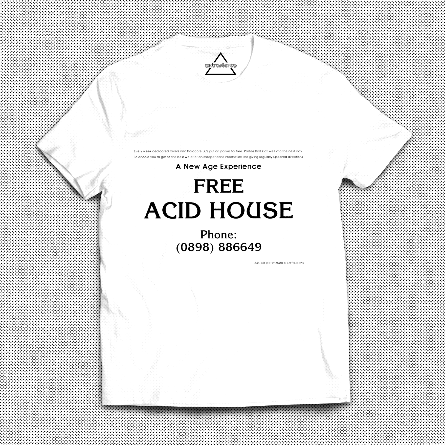 extrastereo - 'Free Acid House' T-shirt
